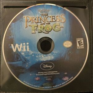 Nintendo Wii Kid’s Disney’s the Princess and the Frog Video Game - Disc Only